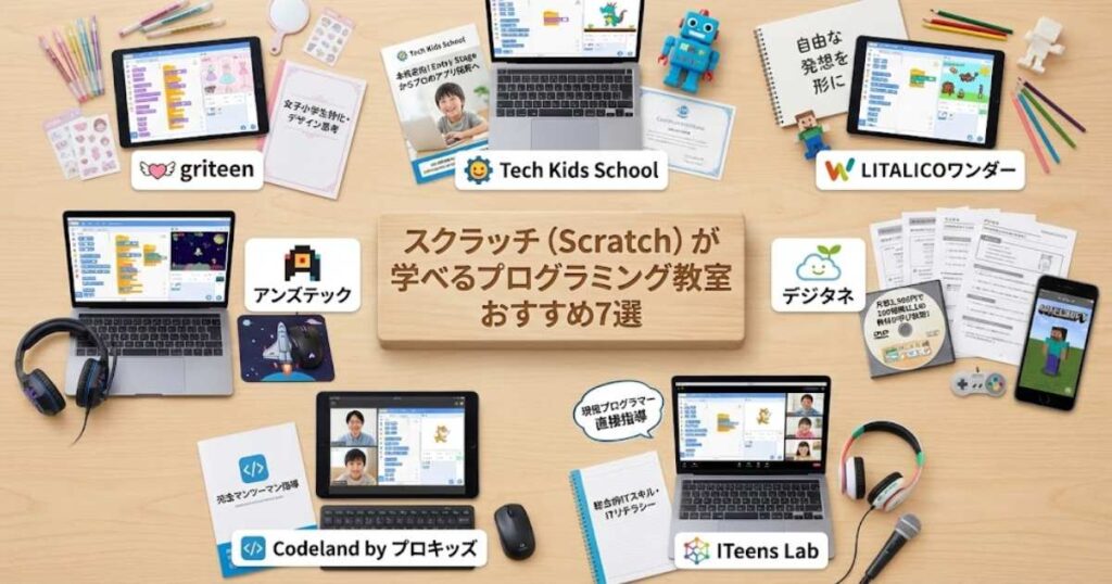 【目的別】スクラッチ（Scratch）が学べるプログラミング教室おすすめ7選