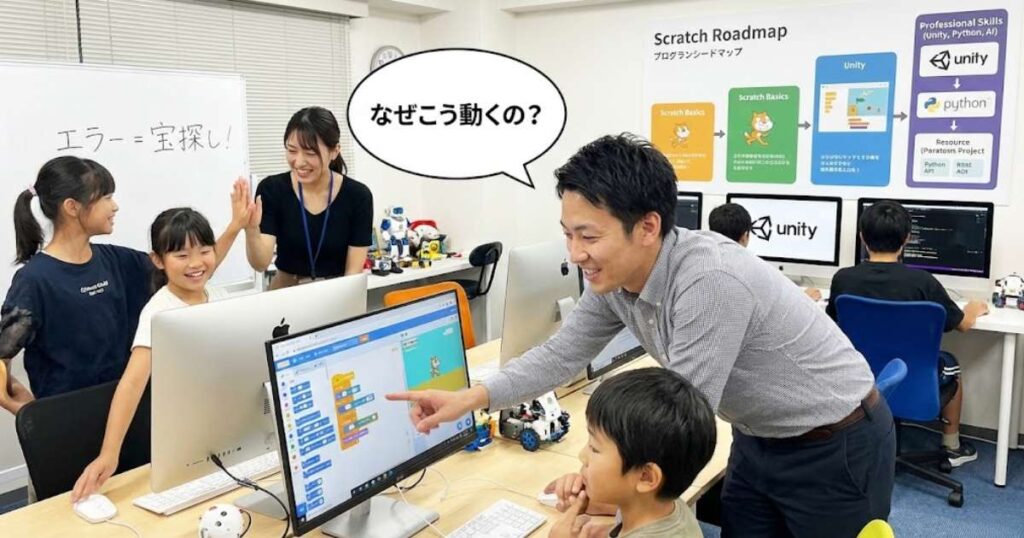 そもそも無料で使えるScratchをあえて教室で習う意味はある？